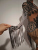 Sparkly Rhinestones Tassel Sexy See-Through Dress Women Latin Dance Outfits Bars Nightclub Party Perform Stage Costume