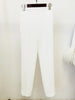 High Street Designer Jacket Women's Ostrich Real Feather Embellished Diamonds Shawl Collar Blazer