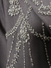 Women's Heavy Industry Nail Bead Blazer Notched Collar Double Breasted Loose Suit Jackets Autumn