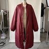 Female Oversized Long Puffer Coat Zip Lapel Full Sleeve Warm Thick Green Overcoat Winter Casual Street Chic Outwear