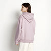 Jacket Women Fleece Drop Shoulder Loose Lazy Sweatshirt White Winter Minimalist Hooded Women's Clothing