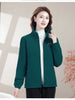 Autumn Winter Fleece Jacket Women Clothing Zipper Sweatshirt Warm Long Sleeve Thick Cardigan Sport Outdoor Warm Sweatshirt