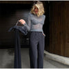 Women V-neck Lapel Belt Trench Coat Lace Up Full Sleeve Button Short Thin Windbreak Lady Daily Street Outerwear
