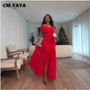 Women One Shoulder Skew Neck High Split Pleated Hem Bodycon Long Maxi Dress Evening Sexy Club Party Dresses Vestido