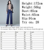 Winter Jeans for Women Velvet Warm Wide Leg Jeans Ladies Stretch Denim Pants Straight Trousers Fleece Cold Jean Mujer