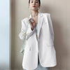 Spring Women's Loose Suit Jacket Loose Casual Design Street Style Long Sleeve Office Blazers for Women