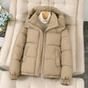 Short Casual Down Cotton Jacket Women Parkas Hooded Korean Style Winter Cotton Clothing Female Coat Outerwear
