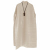 Pleated Classical Vintage Dress Turtleneck Loose High Aesthetic Designer Women Abayas Elegant Clothing