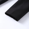 Cold Shoulder Blazer Women Elegant Double Breasted V-neck Long Sleeve Waist-Closed Jackets Spring Streetwear Lady