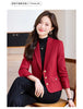 Elegant Women Blazers Solid Button Long Sleeved Casual Comfortable Suits Jacket Office Lady Coat Spring Autumn Outerwear