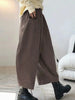 Autumn Casual Harem Pants Women Cotton High Waisted Trousers Retro Loose Bloomers Women's Oversize Pants Baggy Sweatpants