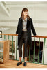 Spring Autumn Korean Women's Windbreaker Lapel Single-breasted Mid-length Ladies Overcoat British Casual Trench Coat