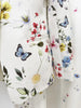 High Street Designer Runway Suit Set Women's Brilliant Digital Printed Jacket Flare Pants Suit 2pcs