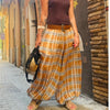 Women Baggy Balloon Pants Bubble Pleated Oversized Bloomers Wide Leg Lantern Harem Bloomer Pants