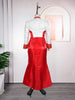 Plus Size Evening Dresses for Women African Gown Elegant Muslim Wedding Party Long Dress Ankara Ladies Clothing Outfits