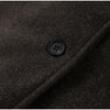 Autumn Winter Fur Lapel Woolen Jacket For Women Brown Elegant Long Sleeve Single Breasted Coats Lady Chic Street Outerwear