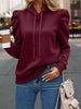 Autumn Gothic Style Casual Long-Sleeved Hooded Short Sweater Jacket Women Zipper Sports Hoodies Y2K Sweatshirt