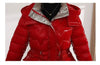 Shiny Down Cotton Coat Women Korean Winter Thick Warm Long Hooded Parkas Female Casual Windproof Jackets Ladies Outerwe