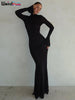 Backless Skinny Women Dress Skinny Stretchy Slim Bag Hip Bodycon Ladies Party Event Prom Mermaid Vestidos