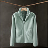 Fleece Women'S Outdoor Clothing Versatile Winter Leisure Sports Thickening Double-Sided Warm Coat Female Jacket