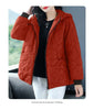 Women's Padded Outerwear Loose Zipper Pocket Winter Down Cotton Clothes 4XL Female Parkas