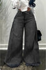 Women Streetwear Washed Denim loose Pants Jeans Autumn Winter Loose Safari Style Cargo Harem Hip Hop Jean