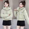 Winter Korean Hooded Bread Jacket Women Parkas Casual Thicke Warm Down Cotton Padded Short Jacket Female Outerwear