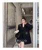 Autumn Black Blazers Women's Casual Elegant Long Sleeve Temperament Casual Loose Suit Woman Ladies Outwear