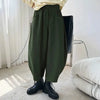 Autumn Casual Harem Pants Women Cotton High Waisted Trousers Retro Loose Bloomers Women's Oversize Pants Baggy Sweatpants