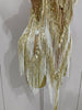 Stock Women Sexy Stretch Mesh Sparkly Rhinestone Tassels Mini Dress Nightclub Singer Dance Stage Costume Evening Gowns