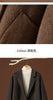 Double-sided Wool Coat Autumn Winter Women's Suit Collar Cocoon-neck Raglan Sleeves Small Lloose Versatile Pure Woolen Coat
