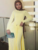 Ruched Elegant Maxi Dress Women Daily Casual Skinny Full Sleeve Solid Gown Midnight Prom Party Long Bodycon