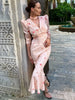 Elegant Printed V-Neck Long Dress Female High Waist Bandage Slim Contrast Party Dress Evening Women's Lace-Up Maxi Dress