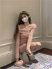 Y2K Knitted Mini Dress Women Streetwear Sexy Off Shoulder Sweater A Line Dresses Christmas Party Korean Bodycon Vestidos