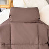 Women's Parkas Solid Color Warm Cotton Padded Coat Jacket Belt Gathered Waist Female Winter Clothing 2DB1775