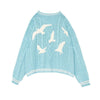 1989 Cardigan TS Seagulls Cozy Chunky Knit Oversized Button Up Sweater Jacket Women Teenagers Taylor Version T.S
