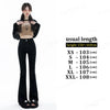 Women Jeans Cotton Denim Flared Pants Elastic Force Vintage Streetwear High Waist Slim Mom Harajuku Trousers Plus Length