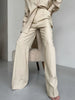 Women's Wide Leg Pants with European and American Style Casual Loose Pants Suitable for Business and Casual Wear