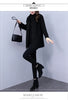 High End Women's Solid Woolen Coat Autumn Winter Middle Aged Mother Wool Trench Outwear Large Size Mother Warm Blend Jacket 4XL