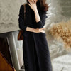 Autumn Winter Knit Sweater Jacket Women Loose Mid Long Lapel Temperament Small Fragrant Sweater Windbreaker Coat Female