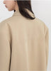 Women Blazers Solid Loose Double-breasted Wide Shoulder Office Ladies Suit Jacket Oversized Coat Spring Autumn