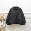 Women Ultralight White Duck Down Jacket Over Size Loose Casual Autumn Winter Outwear Vintage Coat