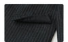 Women Woolen Blazer Coat Loose Casual Office Ladies Suit Jacket Striped Fish Tail Skirt Set Autumn Winter