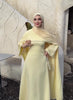 Elegant Long Sleeves Dresses Spring Women Bell Sleeve Long Dress Autumn High Waist Pullover Loose Knee Length Dress