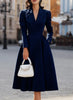 Casual Long Sleeve Maxi Dress Women Autumn Winter Party A-line Slim Dresses Elgant Vestidos