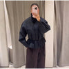 Upgraded Thick Wrap Front Tie Padded Jacket Kimono Style Collar Long Sleeve Loose Warm Daily Women Coat Winter Cotton Coats