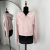Slim Knit Cardigan Hoodies Women Autumn Solid Long Sleeve Sweater Coats Winter Street Vintage Basic Hoodie