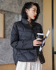 Janveny 90% White Duck Down Jacket Women Ultra Light Down Coat Casual Loose Stand-Up Collar Clothes Waterproof Windproof Outwear