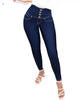 Thin Leg Elastic Jeans Women High Waist Skinny Denim Pants Oversize Trousers Shaping Butt Lift Jeans