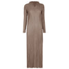 Pleated Long Sleeve V-neck Dress Women Spring Korean Designer Casual Black Dresses Elegant Aesthetic Clothes